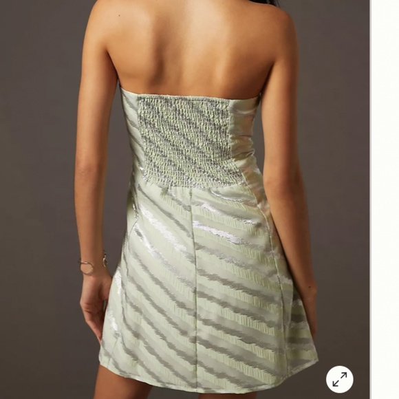 Eva Franco Bow-Tie Boho Peasant Hipster Hippie Romantic Chic Art Tube Dress - Picture 2 of 4